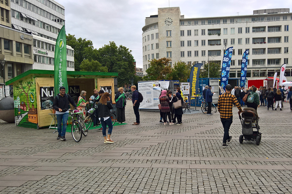 Javában zajlik a szeptemberi svédországi parlamenti választások kampánya
