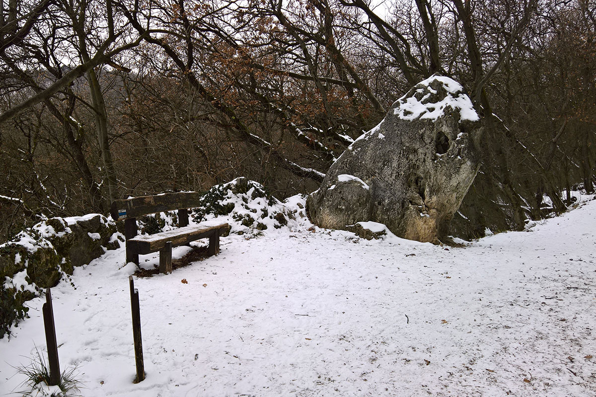 Az Oroszlán-szikla a Glück Frigyes úton