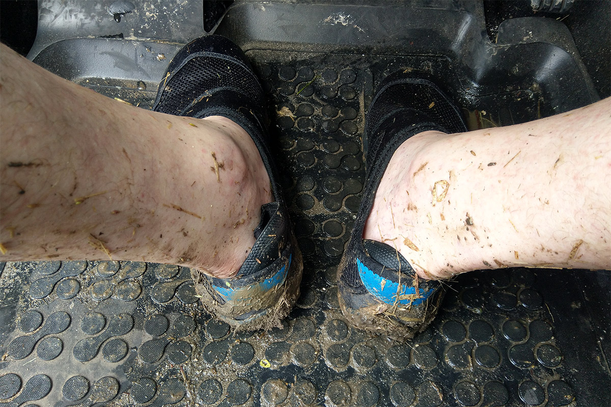 A medgyesi barangolás eredménye a lábaimon