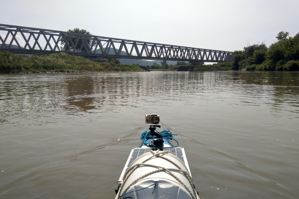Épül a nagysebességű vasút, hídjainál összszűkül a Maros, de leglább mély és nem ideges